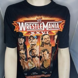 Wwe Wrestlemania XXVI Shirt Medium Damaged